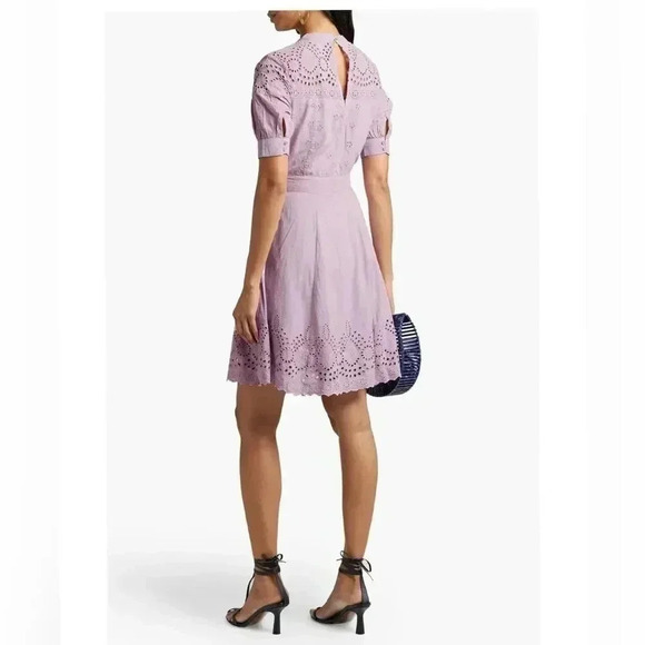 WALTER BAKER
Nicolette broderie anglaise-trimmed mini
dress NEW WITH TAG - Picture 2 of 6